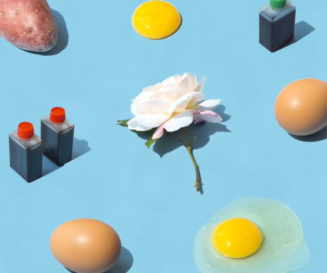 motif culinaire absurde esthétique
