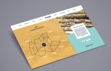 graphisme studio frvr pour Mroc salle d'escalade template site internet